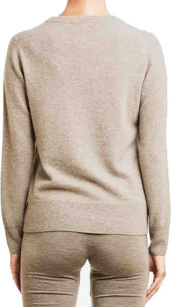 Blefjell Crew Neck - Womens - Sand 3