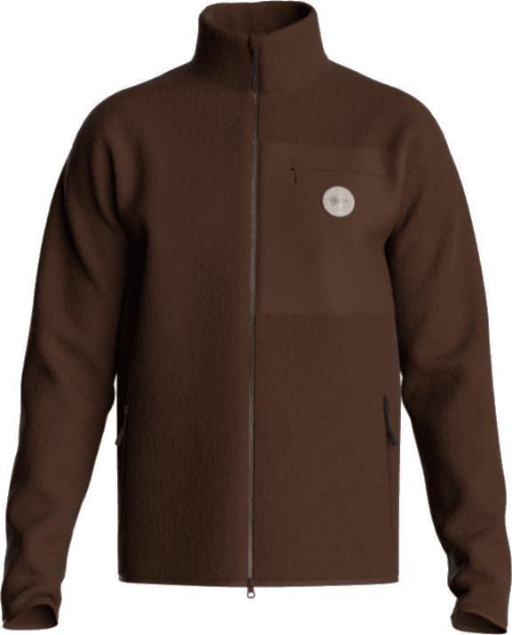 Fonna Wool Fleece Jacket - Mens - Brown 1