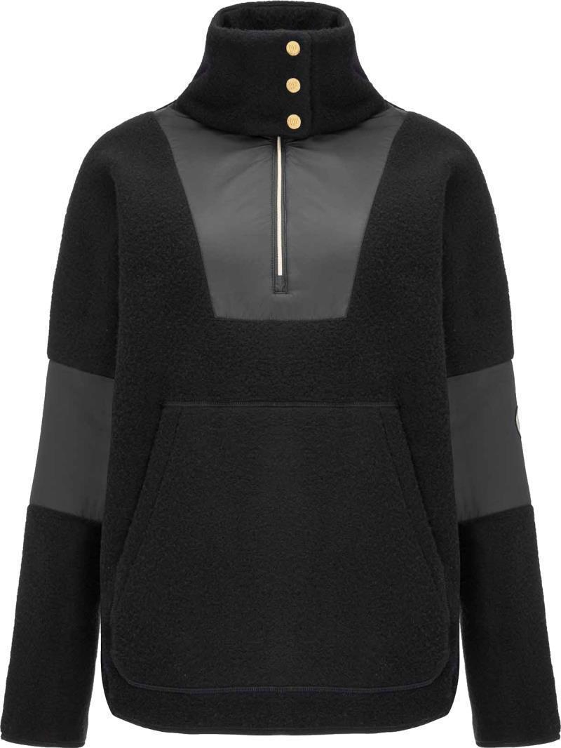 Fonna Wool Fleece Sweater - Womens - Black 1