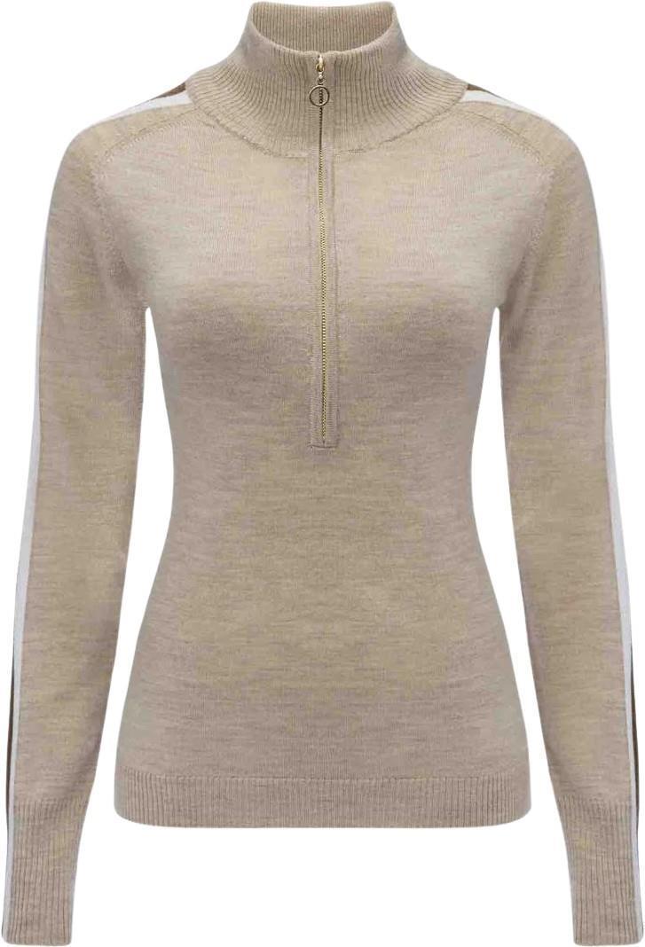 Geilo Zip Up - Womens - Beige 1