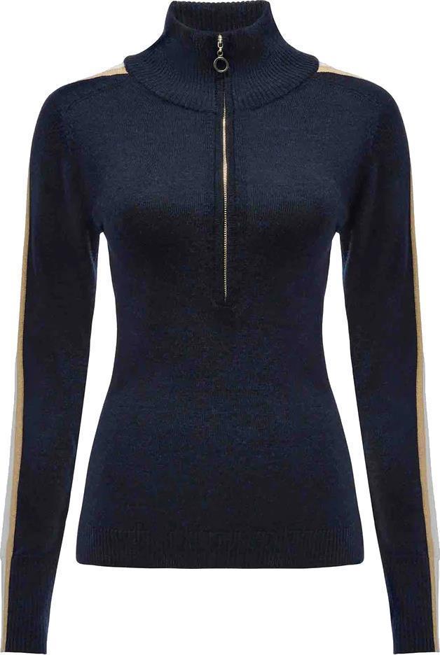 Geilo Zip Up - Womens - Navy Blue 1