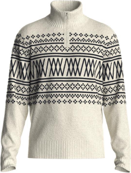 Setesdal Zip Up Pullover - Mens - Off White 1
