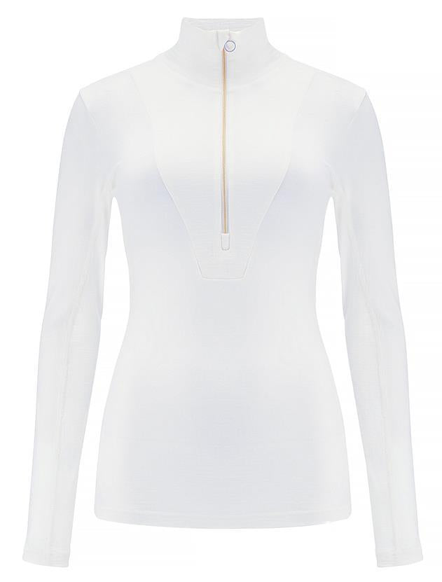 Sno Zip Up - Womens - Bright White 1