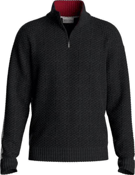 Trysil Zip Up - Mens - Charcoal 1