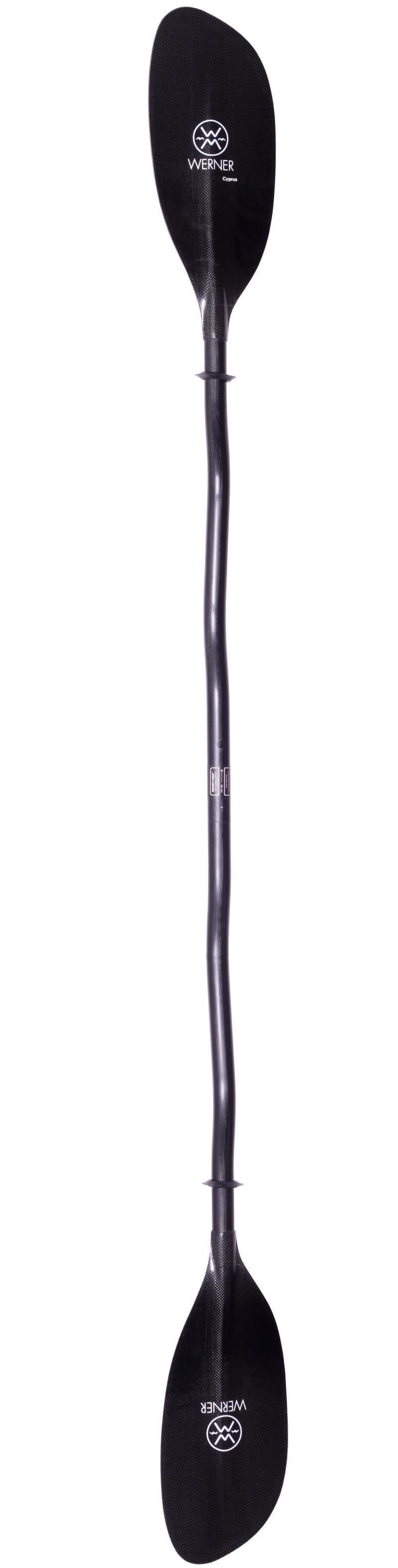 Cyprus - 2 pc Bent Shaft Small - Carbon 1