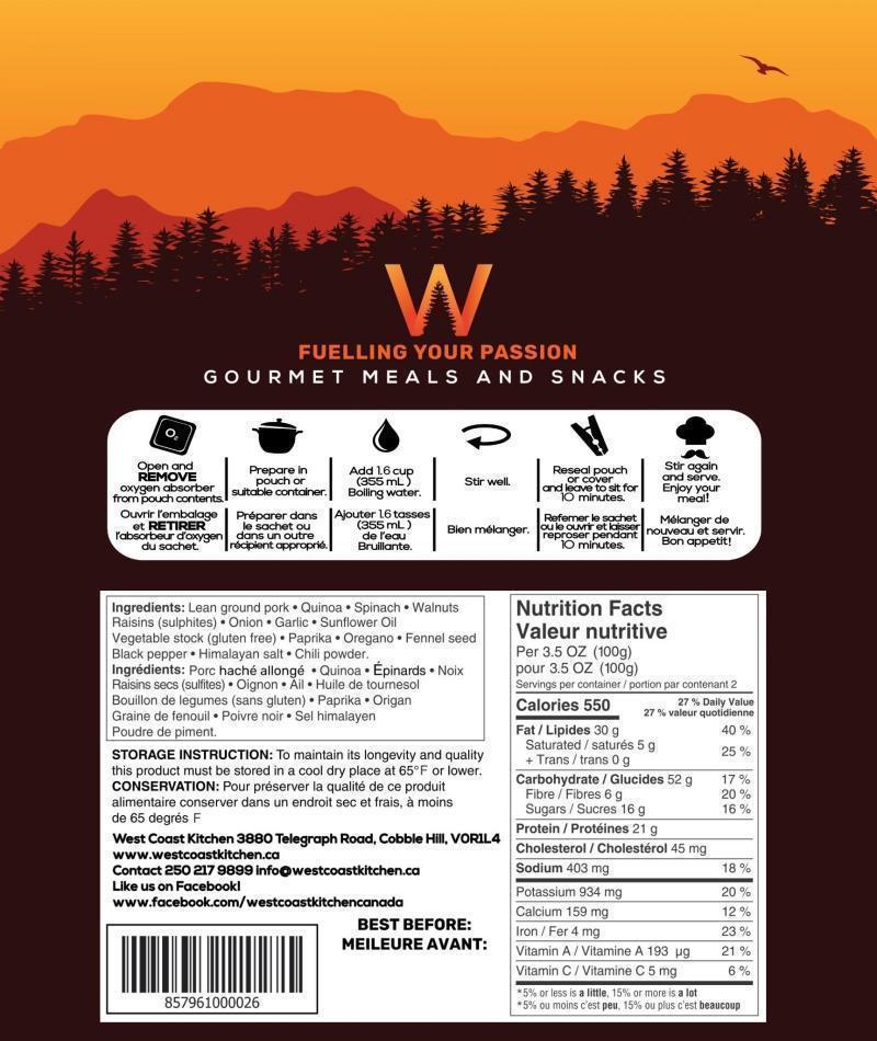 Quinoa w/ Italian Sausage - Not Applicable 3