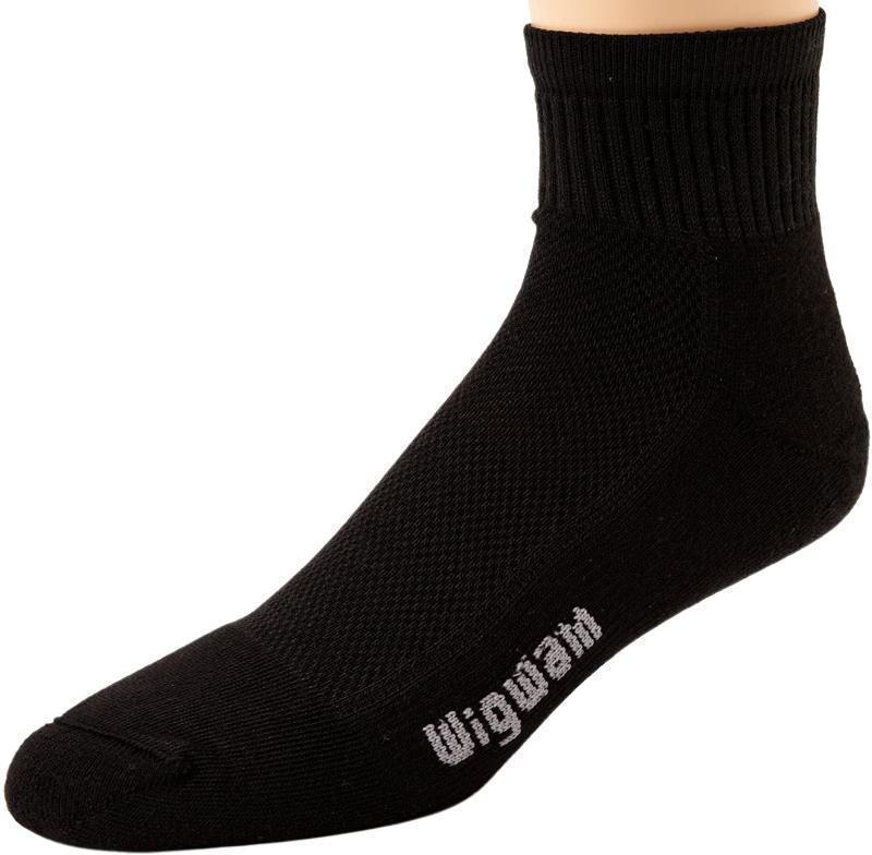 Cool-Lite Quarter Socks - Black 1