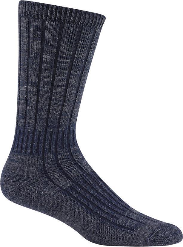 Merino / Silk Hiker Socks - Navy 1