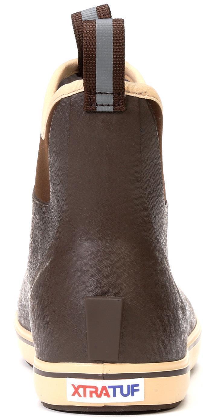 6" Ankle Deck Boot - Mens - Chocolate / Tan 2