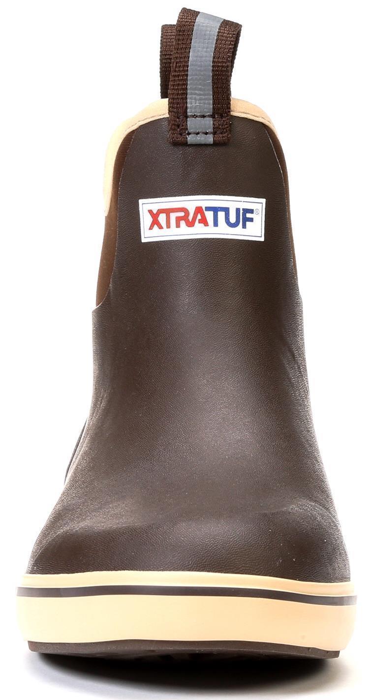 6" Ankle Deck Boot - Mens - Chocolate / Tan 3