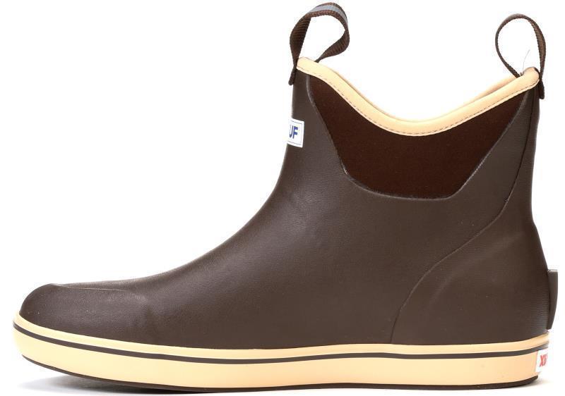 6" Ankle Deck Boot - Mens - Chocolate / Tan 4