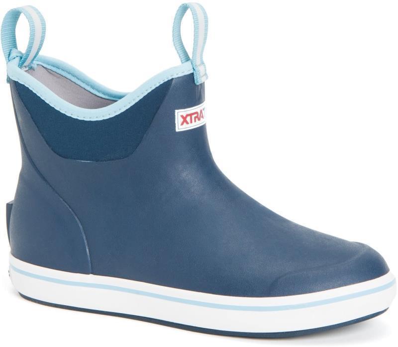 6" Ankle Deck Boot - Womens - Navy 1