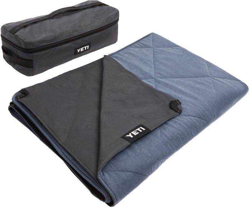 Lowlands Blanket - smoke blue 1
