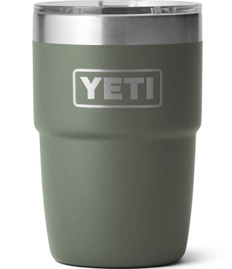 Rambler 237ml / 8oz Stackable Tumbler with Magslider - camp green 1