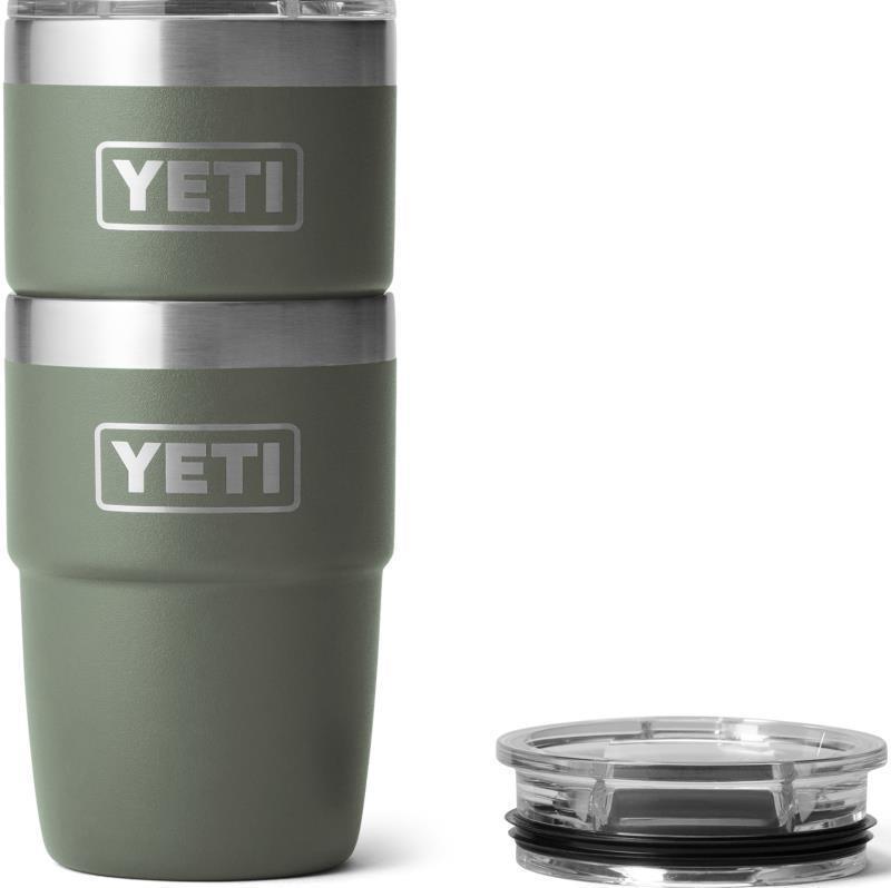 Rambler 237ml / 8oz Stackable Tumbler with Magslider - camp green 1