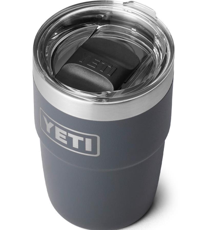 Rambler 237ml / 8oz Stackable Tumbler with Magslider - charcoal 1