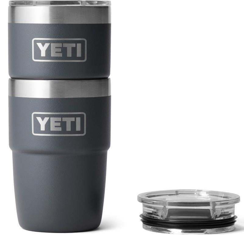 Rambler 237ml / 8oz Stackable Tumbler with Magslider - charcoal 1