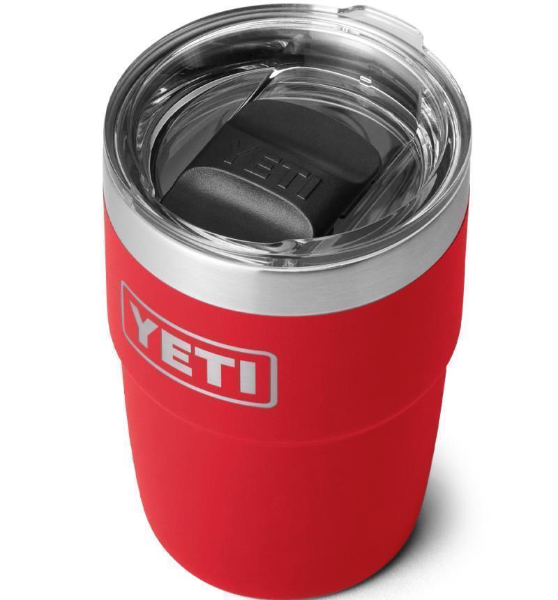 Rambler 237ml / 8oz Stackable Tumbler with Magslider - rescue red 1