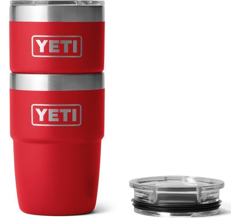Rambler 237ml / 8oz Stackable Tumbler with Magslider - rescue red 1