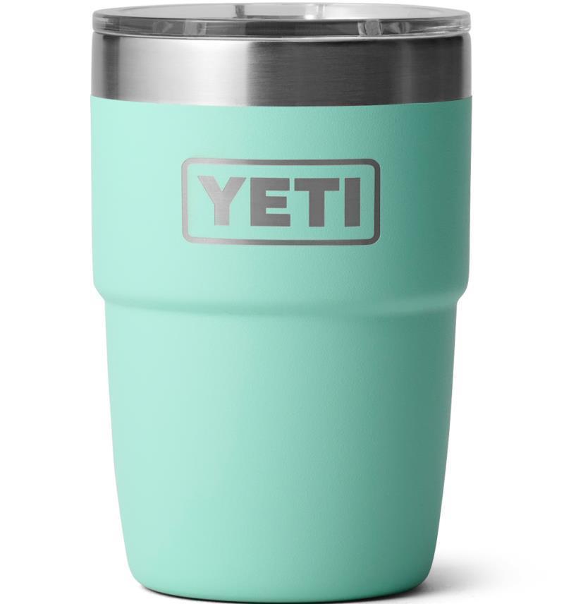 Rambler 237ml / 8oz Stackable Tumbler with Magslider - seafoam 1