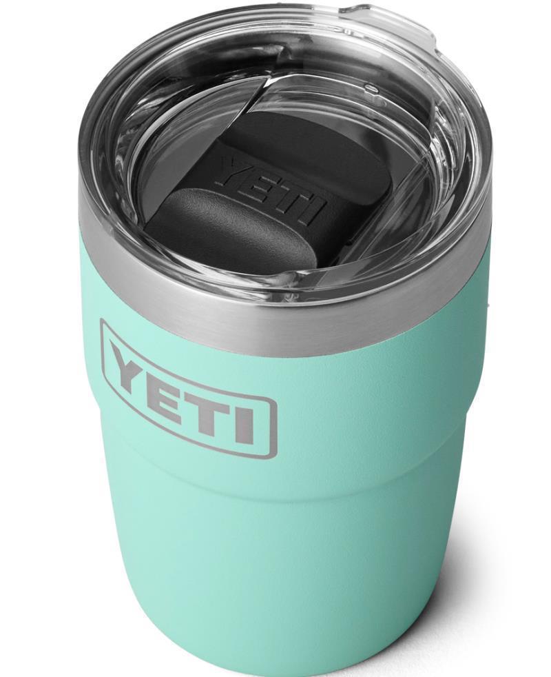 Rambler 237ml / 8oz Stackable Tumbler with Magslider - seafoam 1