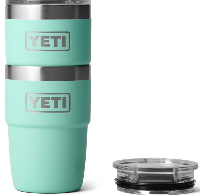 Rambler 237ml / 8oz Stackable Tumbler with Magslider - seafoam 1