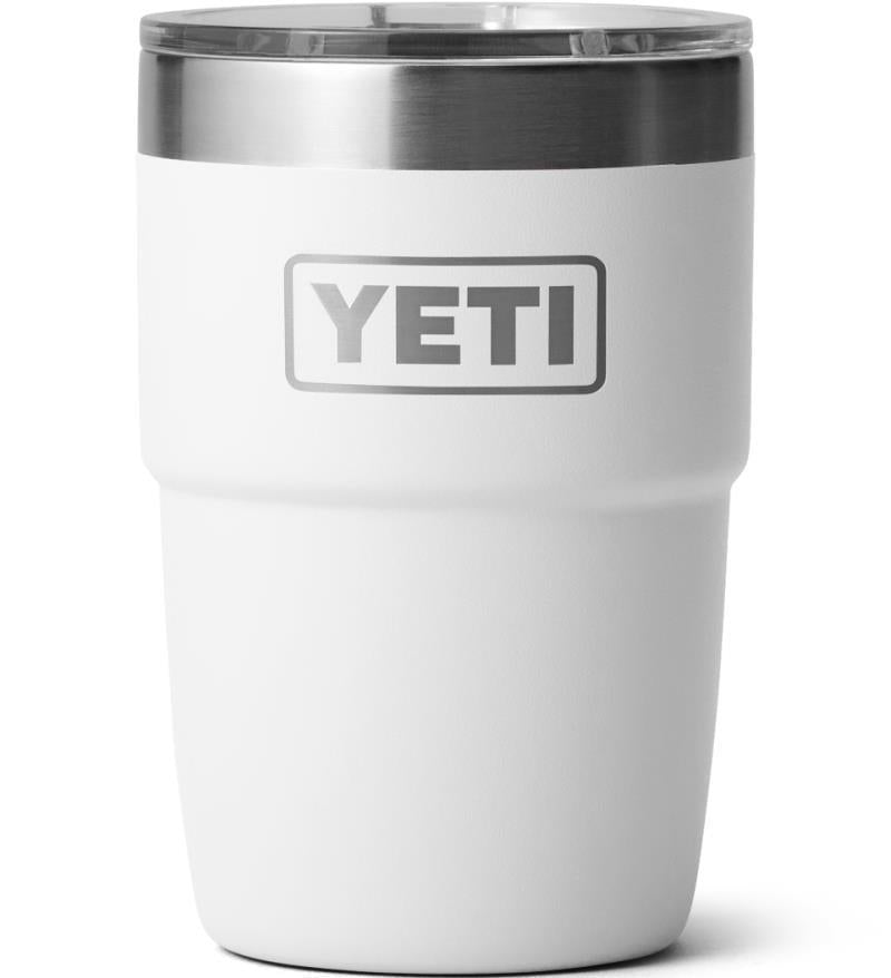 Rambler 237ml / 8oz Stackable Tumbler with Magslider - white 1