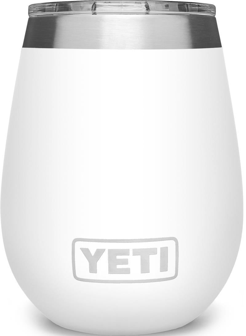 Rambler 295ml / 10oz Wine Tumbler with MagSlider Lid - White 2