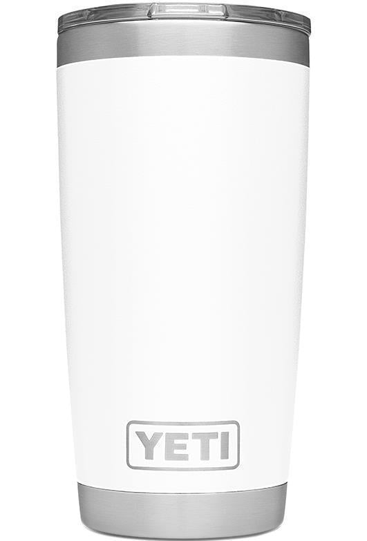 Rambler 591ml / 20oz Tumbler with MagSlider Lid - White 1