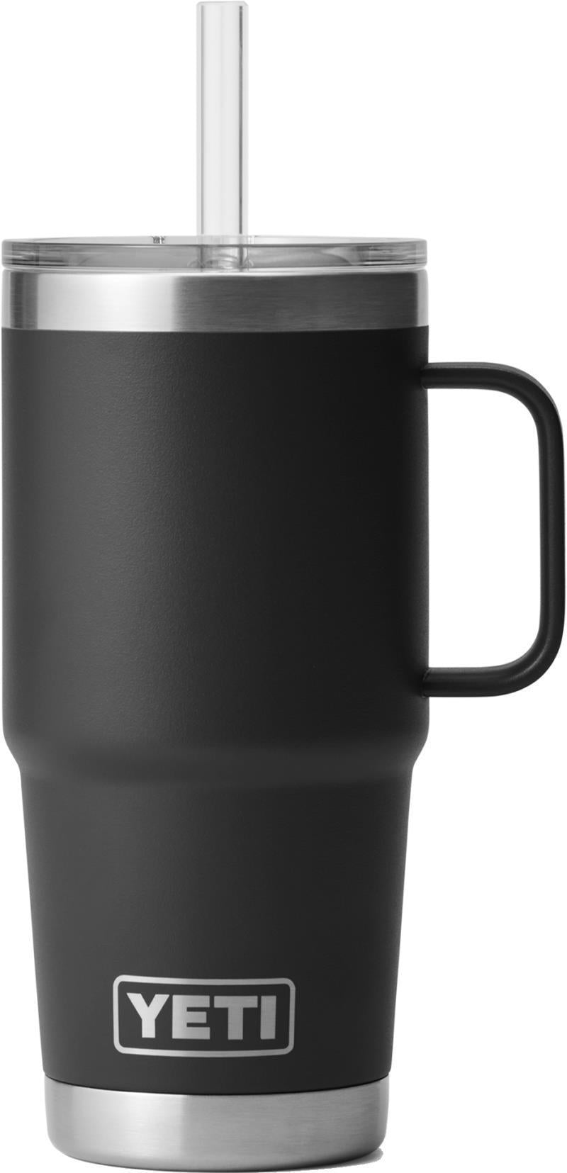 Rambler 739ml / 25oz Straw Mug - Black 1