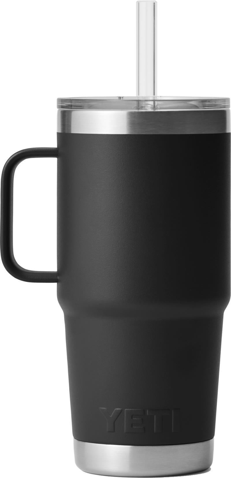 Rambler 739ml / 25oz Straw Mug - Black 2