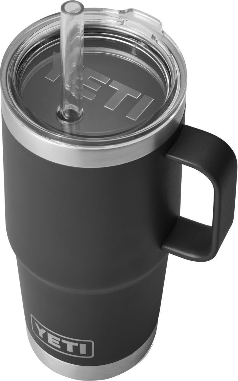 Rambler 739ml / 25oz Straw Mug - Black 3