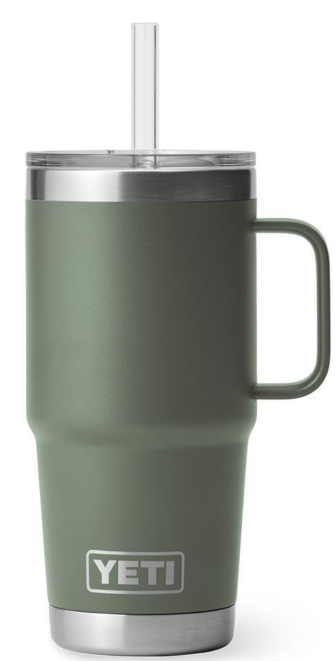 Rambler 739ml / 25oz Straw Mug - Camp Green 1