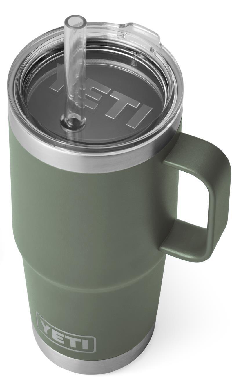 Rambler 739ml / 25oz Straw Mug - Camp Green 3