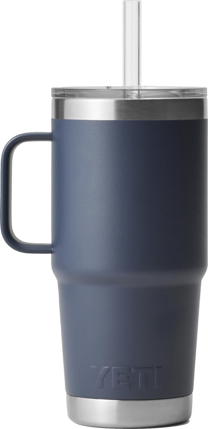 Rambler 739ml / 25oz Straw Mug - Navy 2