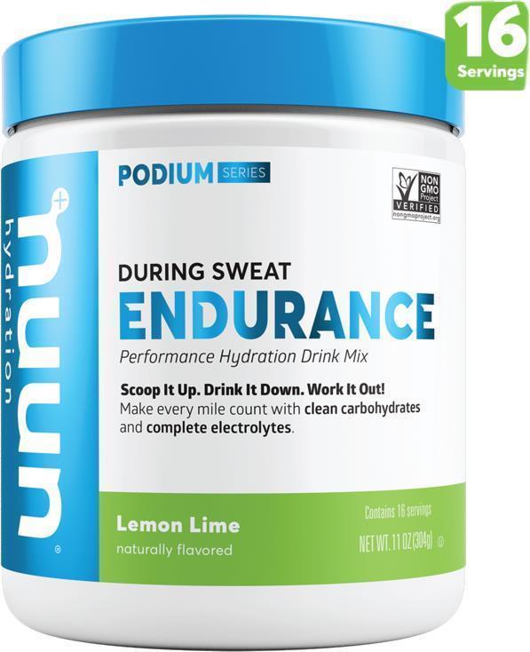 Endurance Drink Mix - 16 servings - Lemon Lime 1