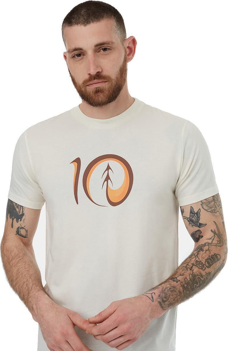 Artist Series Logo T-Shirt - Mens - Cloud White / Amber Glow 2