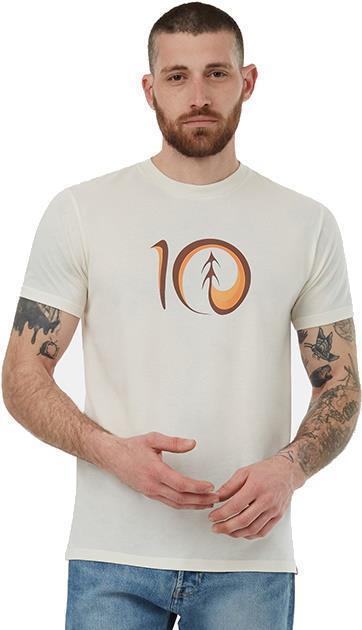 Artist Series Logo T-Shirt - Mens - Cloud White / Amber Glow 3