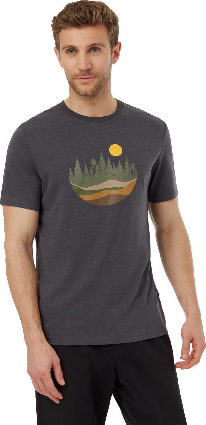 Artist Series Love Flourishes T-Shirt - Mens - Graphite / Deep Lichen Green 1