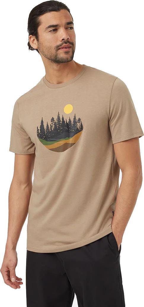 Artist Series Love Flourishes T-Shirt - Mens - Khaki / Cypress 1