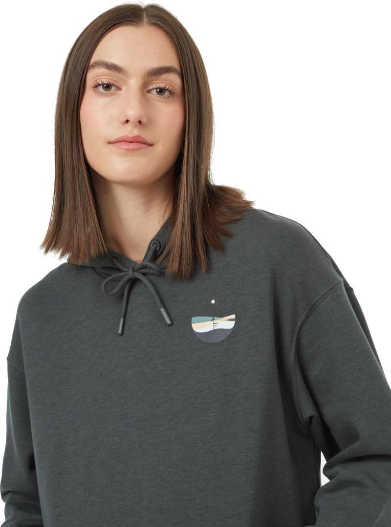 Artist Series Portal Hoodie - Womens - Urban Green / Deep Teal 4
