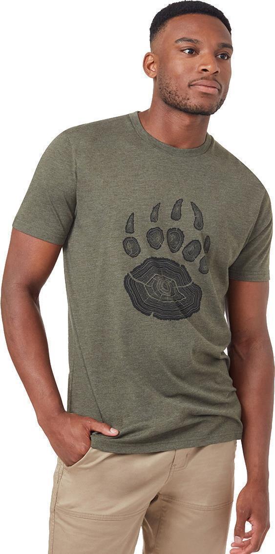 Bear Claw T-Shirt - Mens - Olive Night Green Heather 2
