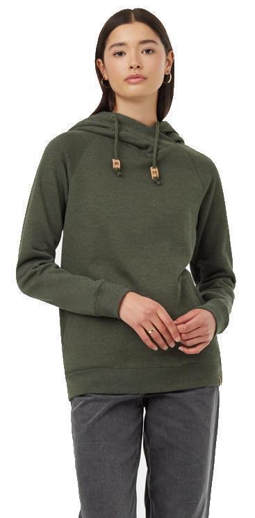 Burney Hoodie - Womens - Dark Kombu Green Heather 1