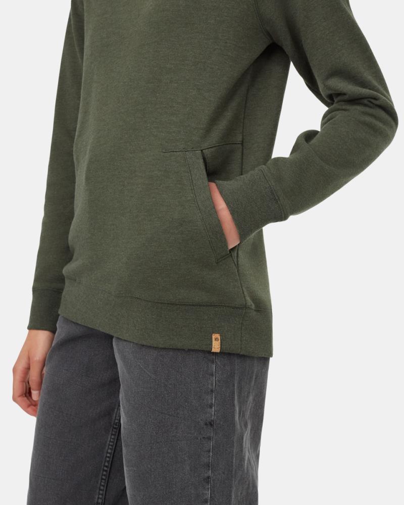 Burney Hoodie - Womens - Dark Kombu Green Heather 4