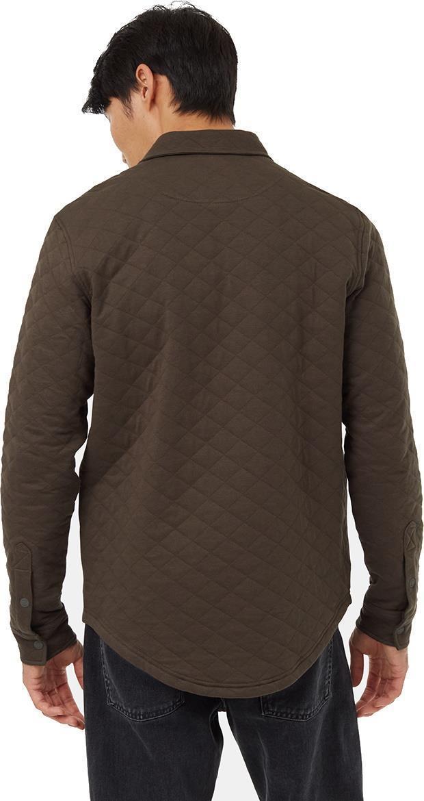 Colville Quilted Shacket - Mens - Black Olive Green 2