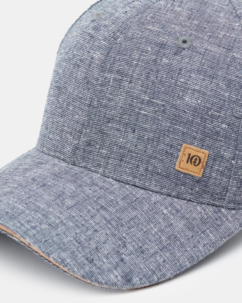 Cork Icon Hemp Elevation Hat - Dark Ocean Blue Heather 2