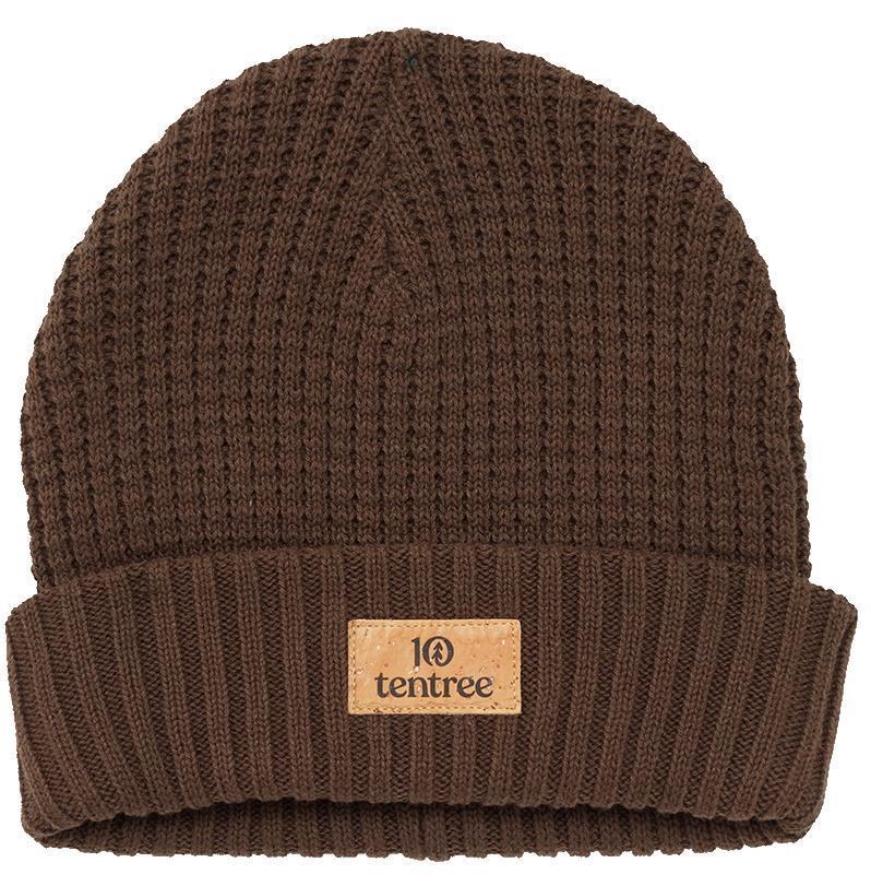 Cork Patch Beanie - Slate Brown 1