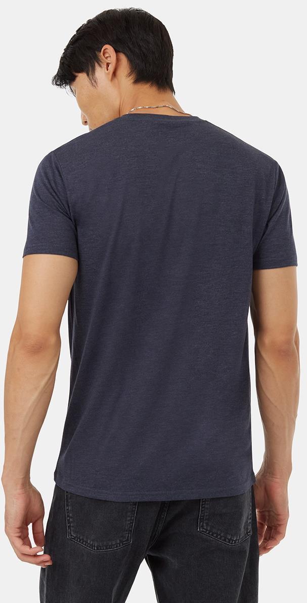 Cove T-Shirt - Mens - Midnight Blue Heather / Silver Cloud Grey 4