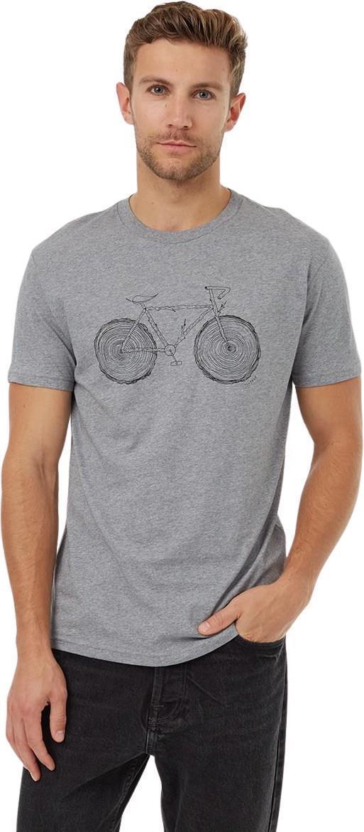 Elms T-Shirt - Mens - Grey Heather / Meteorite Black 1