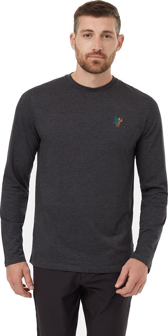 Fall Sasquatch LS - Mens - Meteorite Black Heather / Rubber 1